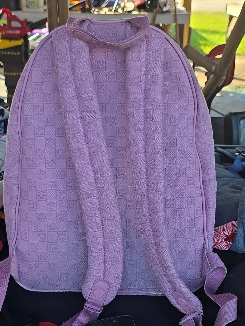 Jordan Pink Textured Jumpman Backpack